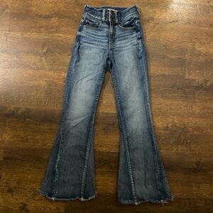 BKE Dark Blue Flare Jeans
